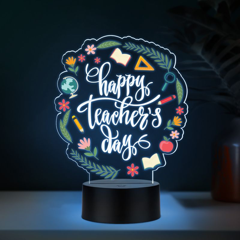 UV Print Lamp with multicolored light Special Gift for Teacher day